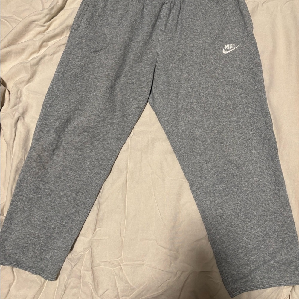 Nike Kids Heather Gray Joggers